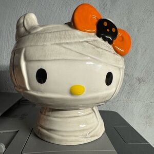 Hello Kitty Mummy Figurine - Orange and White